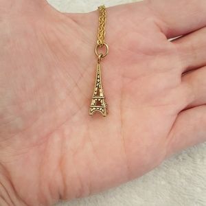 Eiffel tower necklace